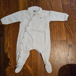 Armani baby onesie footie size 9m